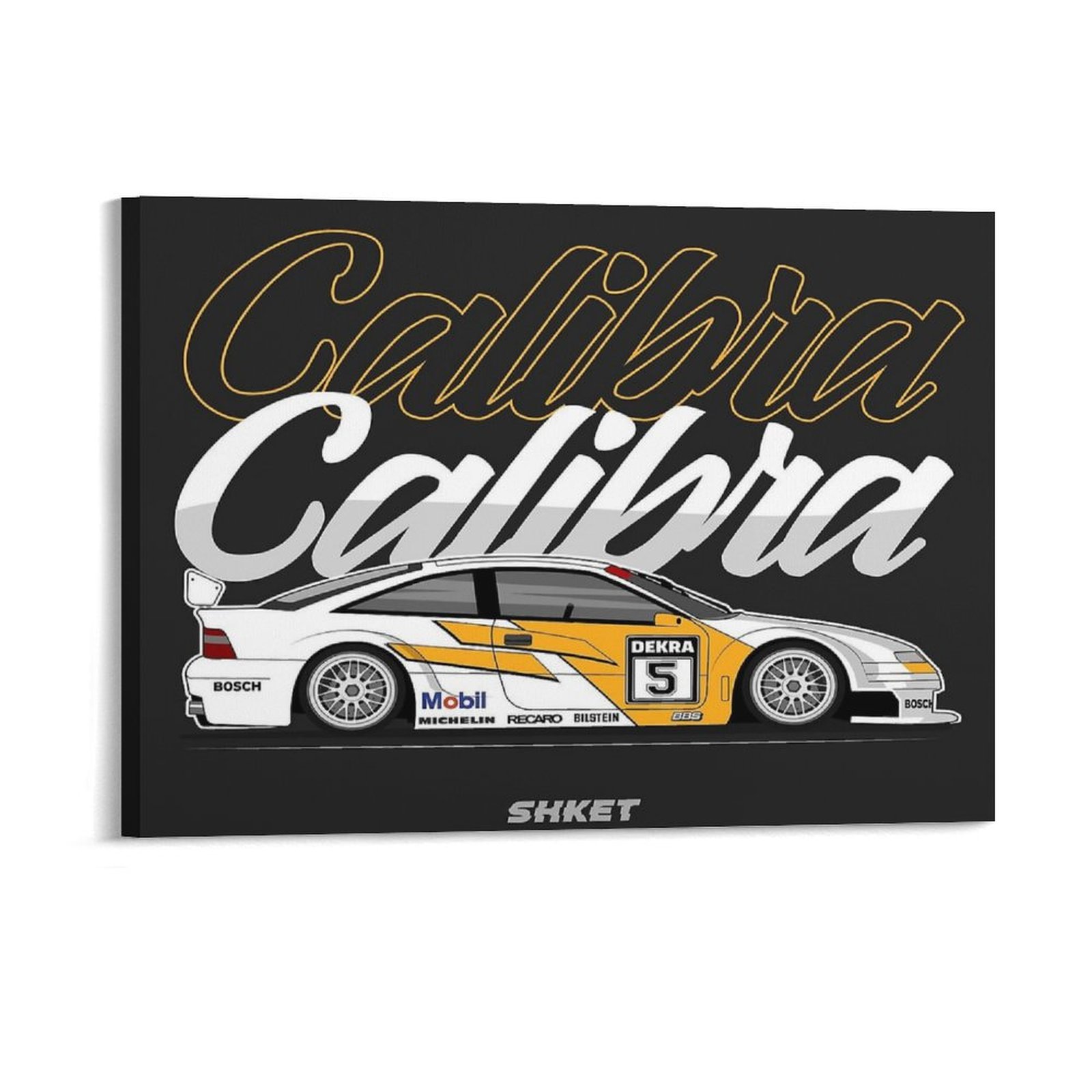 Car Mirror - Opel Calibra Dtm voiture de course