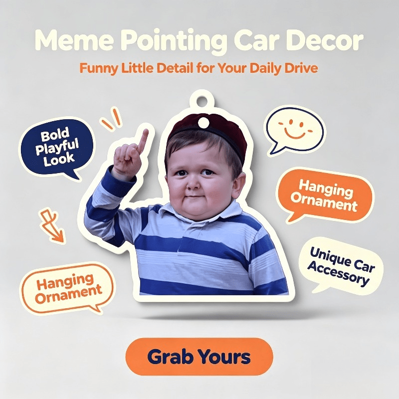 Car Air Freshener - Diffuseur d'Air pour Voiture, Meme Amusant