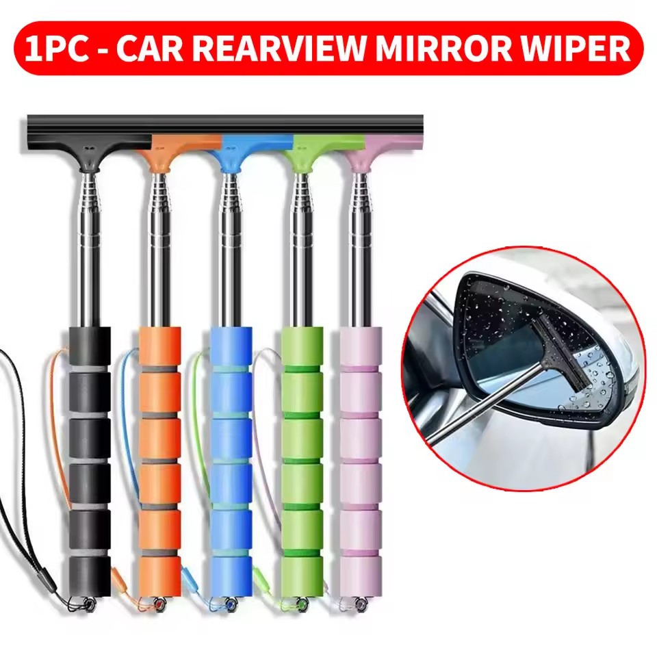 Car Wiper - Essuie-glace rétractable portable en caoutchouc pour