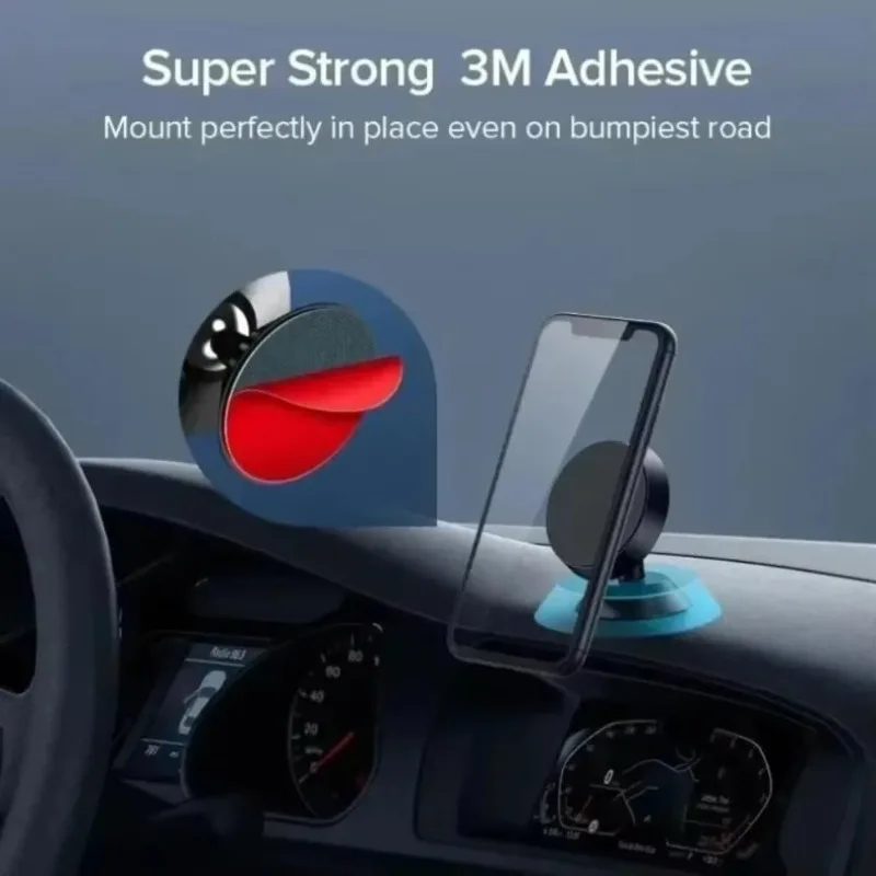 Car Phone Holder - Support magnétique pour téléphone en métal,