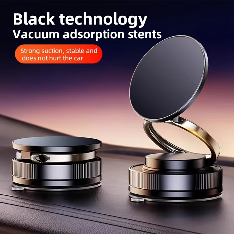 Car Phone Holder - Support de téléphone portable magnétique rotatif