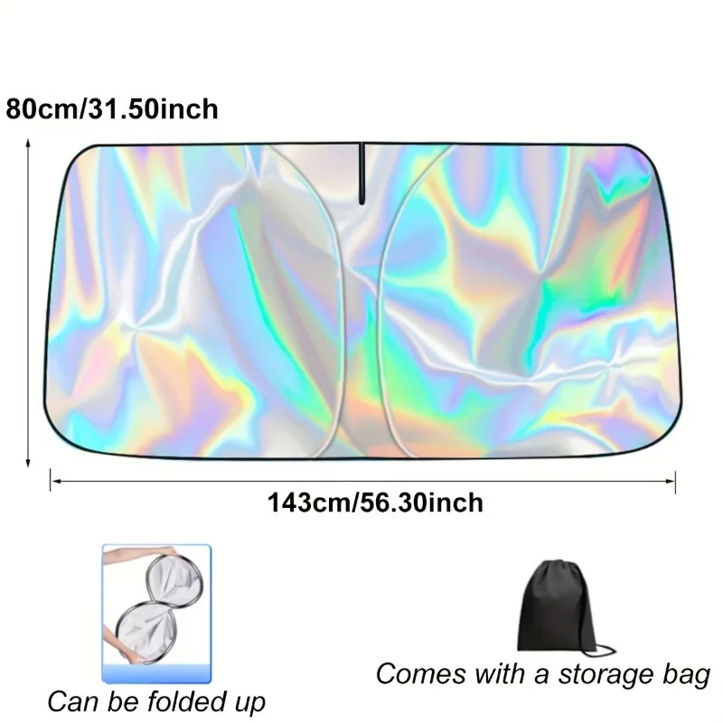 Pare-soleil de voiture 1 pièce - Windshield Sun Shade avis et prix