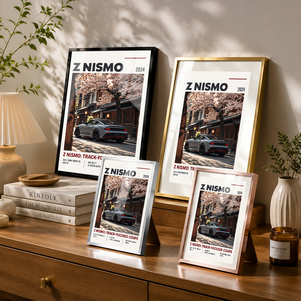 Affiche métallique personnalis - Car Mirror avis et prix