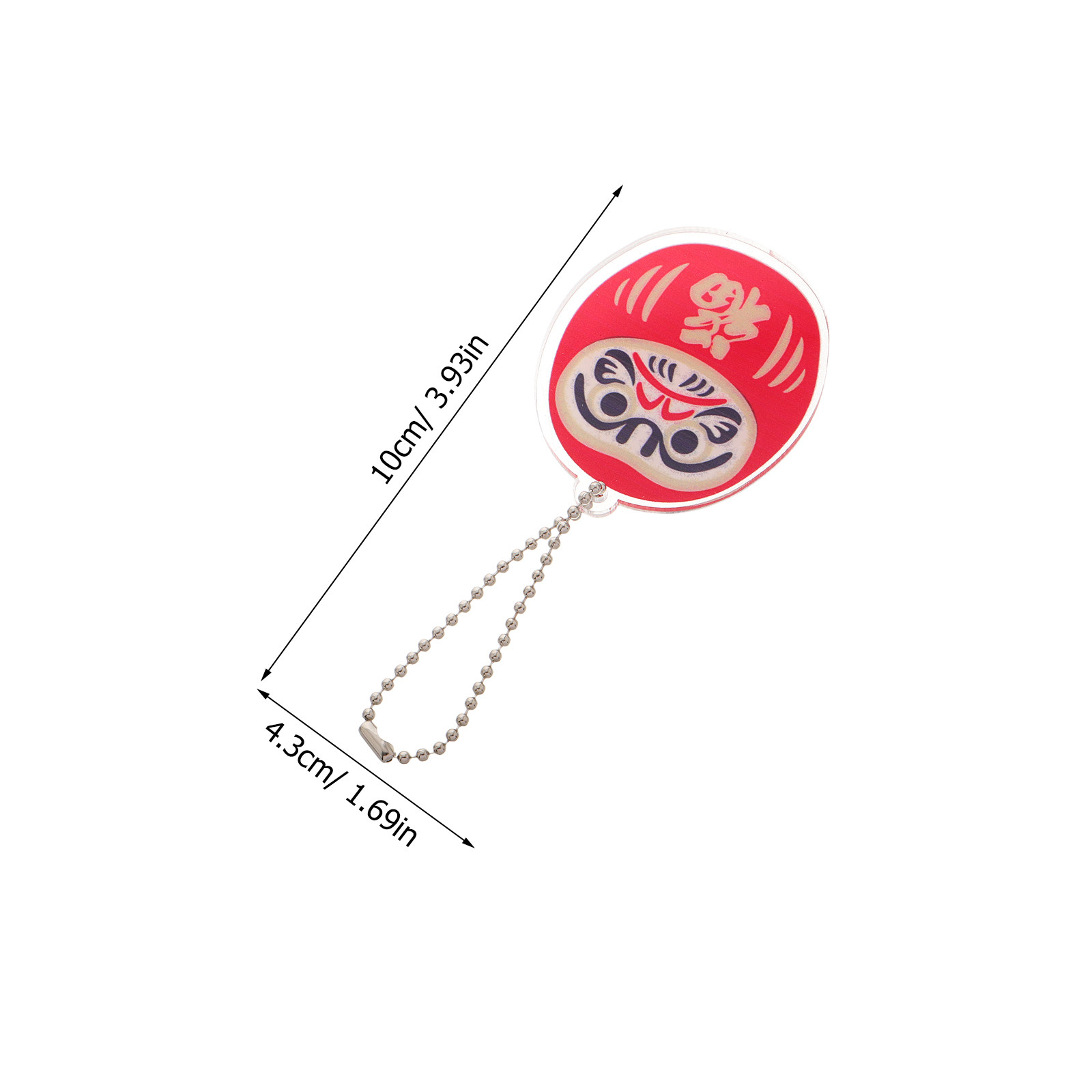 2 pièces, porte-clés Daruma, p - Car Accessories Japanese avis et prix